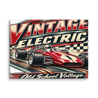 Vintage Electric Canvas Print product mockup 3