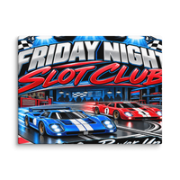 Friday Night Slot Club Canvas Print product mockup 3