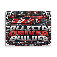 Collector Driver Builder Canvas Print product mockup 3