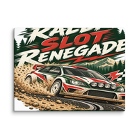 Rally Slot Renegade Canvas Print product mockup 3
