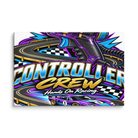 Controller Crew Canvas Print product mockup 4