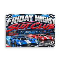 Friday Night Slot Club Canvas Print product mockup 4