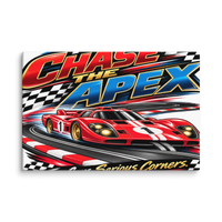 Chase the Apex Canvas Print product mockup 4