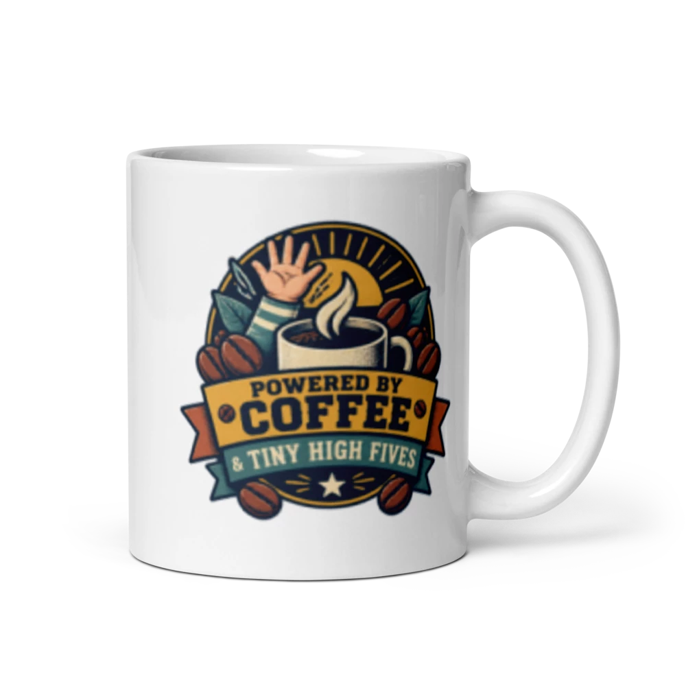New Dad Department / Coffee and Tiny High Fives product mockup