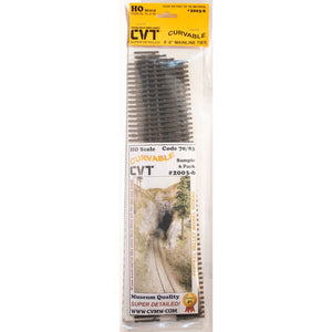 Central Valley HO CVT Mainline Tie Strips - 6 Pack - product view 1