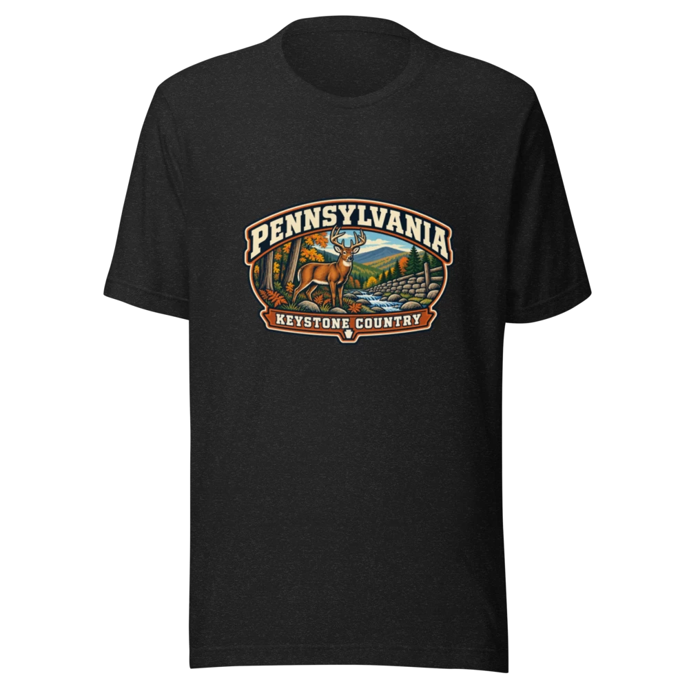 Pennsylvania State Heritage Premium T-Shirt product mockup