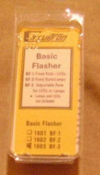 Circuitron BF-3 Adjustable Lamp and LED Flasher - exact product