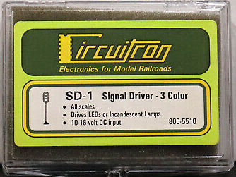 Circuitron SD-1 Three-Aspect Signal Driver 5510 – product or application view