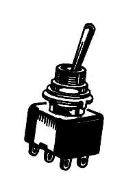 Circuitron SPDT On-On Toggle Switches – 2-Pack 9110-02 – product or application view