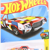 Collectable Carded Hot Wheels 2022 - 1972 Ford Ranchero - Red Art Car
