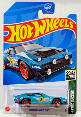 Collectable Carded Hot Wheels 2022 - Dimachinni Veloce - Teal