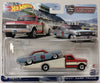 Collectable Carded Hot Wheels - Car Culture Team Trasport - 1972 Chevy Ramp Truck - 1961 Impala
