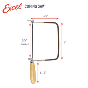 Excel Blades Coping Saw (55676) product view 5