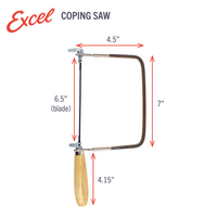 Excel Blades Coping Saw (55676) product view 5