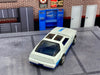 Custom Hot Wheels - 1984 Pontiac Firebird - White and Blue - Chrome AMR Wheels - Rubber Tires