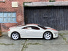 Custom Hot Wheels - 2012 Acura NSX Concept - White and Red - White 6 Spoke Wheels - Rubber Tires