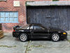 Custom Hot Wheels - Mitsubishi 3000GT - Black - Chrome Race Wheels - Rubber Tires