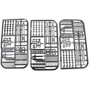 Central Valley HO Turnout Detail Parts – 3-Pack 1603 – parts or assembled example