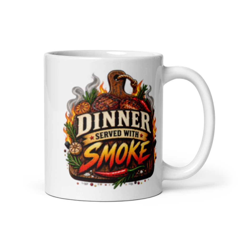Backyard Flame Commander / Dinner Served With Smoke product mockup