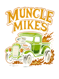 Muncle Mikes Hot Rod and Rat Rod Shirt Mayhem! Rat Rod Truck Shirt (002) artwork close-up
