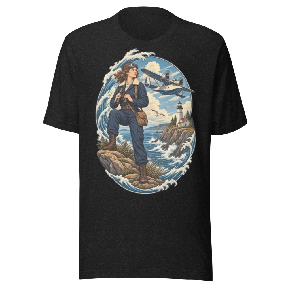 US Service Aviation Heroine 19 T-Shirt product mockup