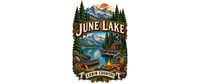 June Lake Cabin artwork close-up