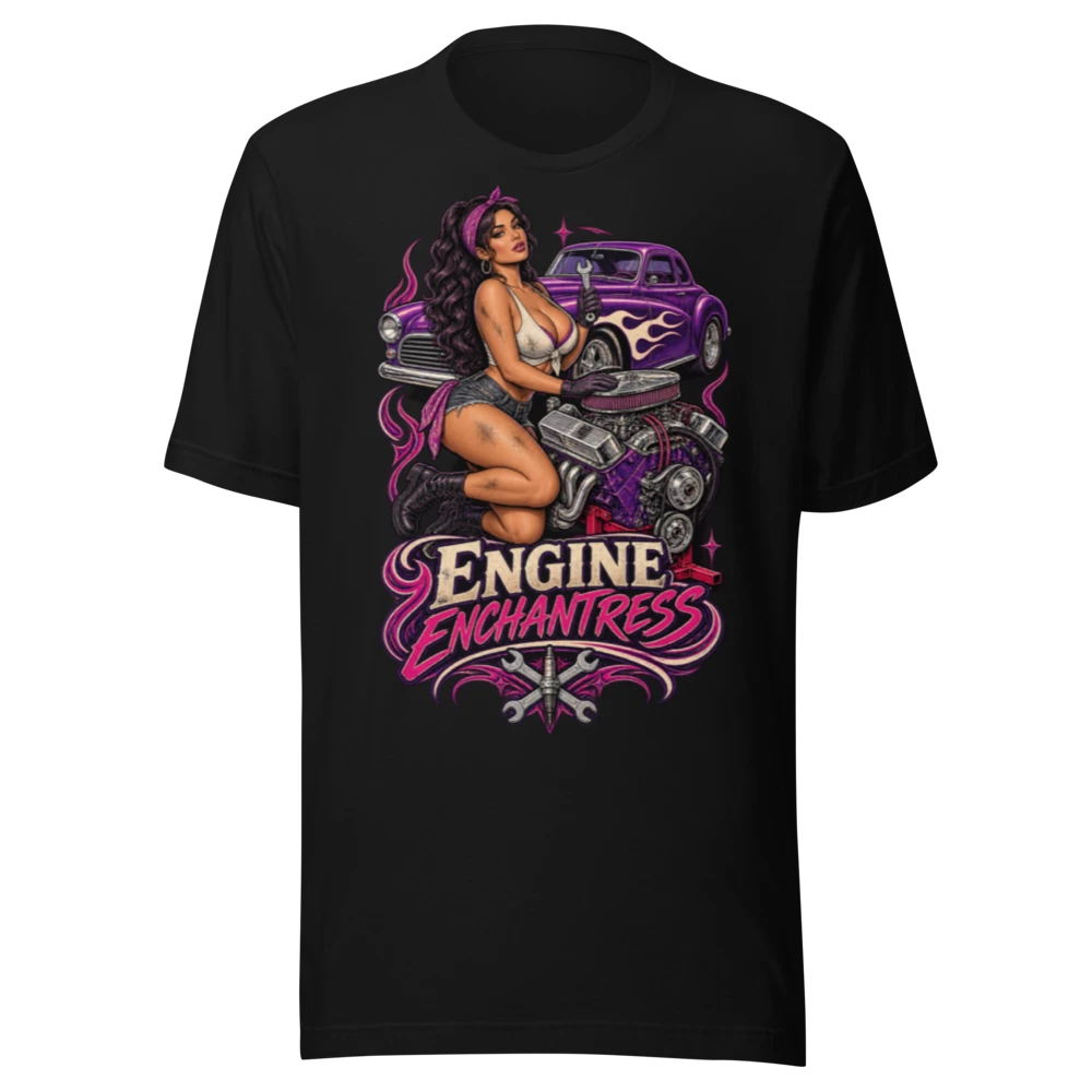 Engine Enchantress product mockup
