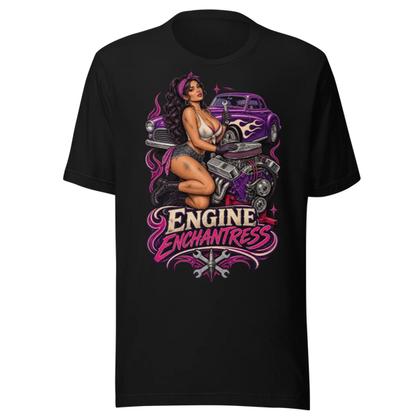 Engine Enchantress product mockup