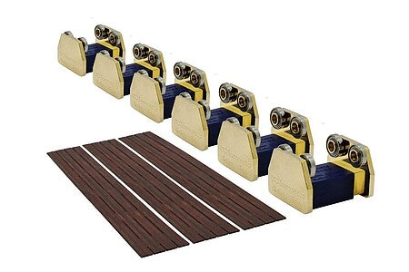 DCC Concepts O Scale Premium Rolling Road, 6 Axles