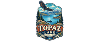 Topaz Lake California artwork close-up
