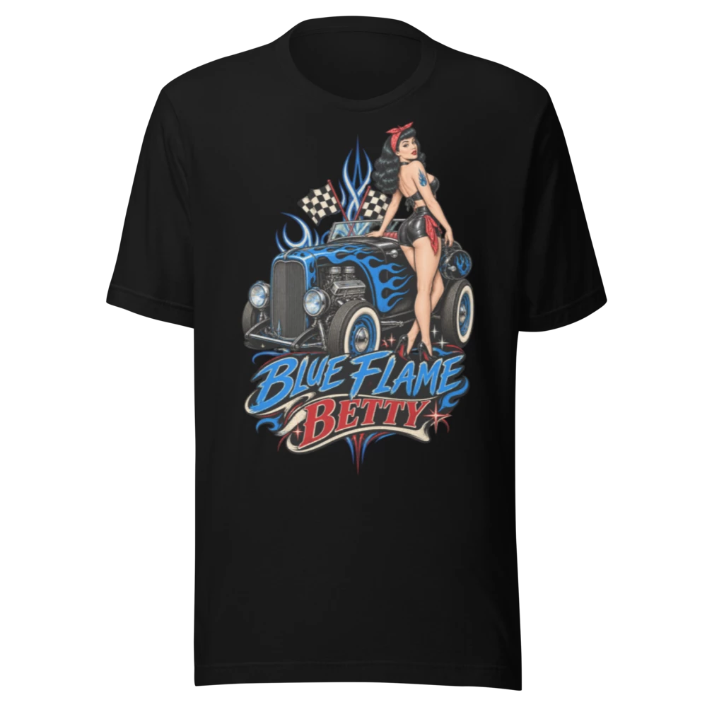 Blue Flame Betty product mockup