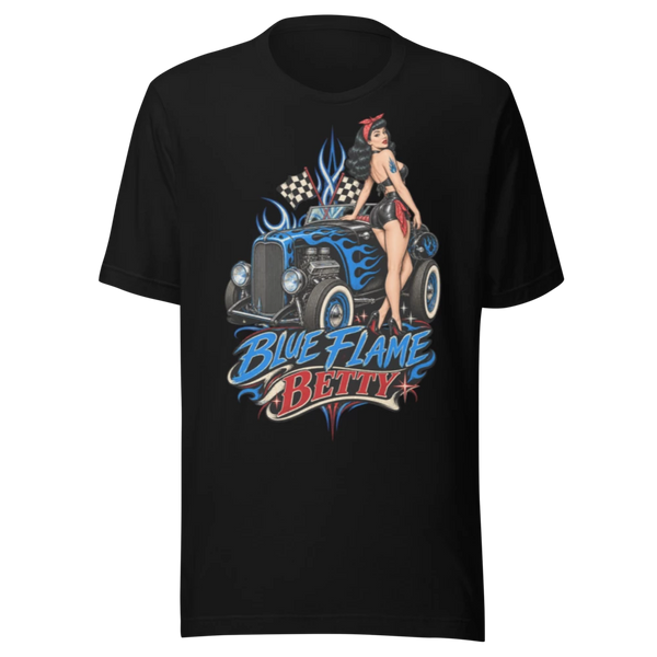 Blue Flame Betty product mockup