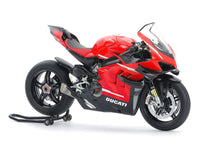 Model Kit Ducati Superleggera V4 Motorcycle with Racing Kit 1/12 Scale Model by Tamiya