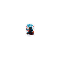 Muncle Mikes Hot Rod and Rat Rod Shirt Mayhem! Monster Rods! (032) Die-Cut Sticker product mockup