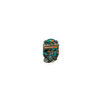 Walked Five Miles Moved Twenty Feet Die-Cut Sticker product mockup