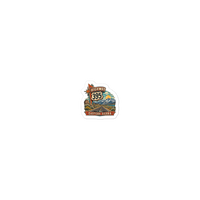 Highway 395 Eastern Sierra Die-Cut Sticker product mockup 2