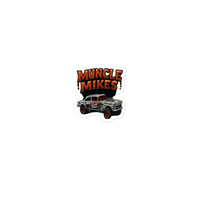 Muncle Mikes Hot Rod and Rat Rod Shirt Mayhem! Bombs Away Gasser Die-Cut Sticker product mockup 2