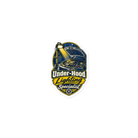 Under-Hood Lighting Specialist Die-Cut Sticker product mockup 2