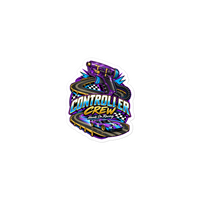 Controller Crew Die-Cut Sticker product mockup 2