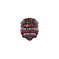 Collector Driver Builder Die-Cut Sticker product mockup 2