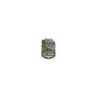Lee Vining California Die-Cut Sticker product mockup 3