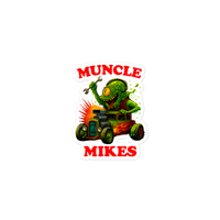 Muncle Mikes Hot Rod and Rat Rod Shirt Mayhem! Monster Rods! (025) Die-Cut Sticker product mockup 3