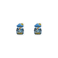 Perfect Fishing Weather Die-Cut Sticker product mockup 3