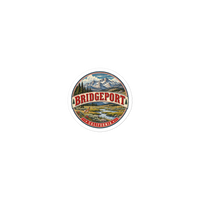Bridgeport California Die-Cut Sticker product mockup 4