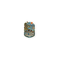 Lee Vining California Die-Cut Sticker product mockup 4