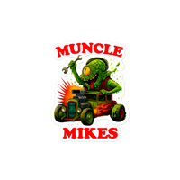 Muncle Mikes Hot Rod and Rat Rod Shirt Mayhem! Monster Rods! (025) Die-Cut Sticker product mockup 4