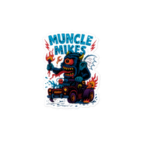 Muncle Mikes Hot Rod and Rat Rod Shirt Mayhem! Monster Rods! (032) Die-Cut Sticker product mockup 4