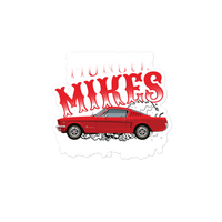 Smoking Hot Rod 1965 Mustang Fastback Die-Cut Sticker product mockup 4