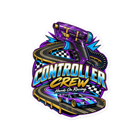 Controller Crew Die-Cut Sticker product mockup 4