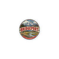 Bridgeport California Die-Cut Sticker product mockup 5